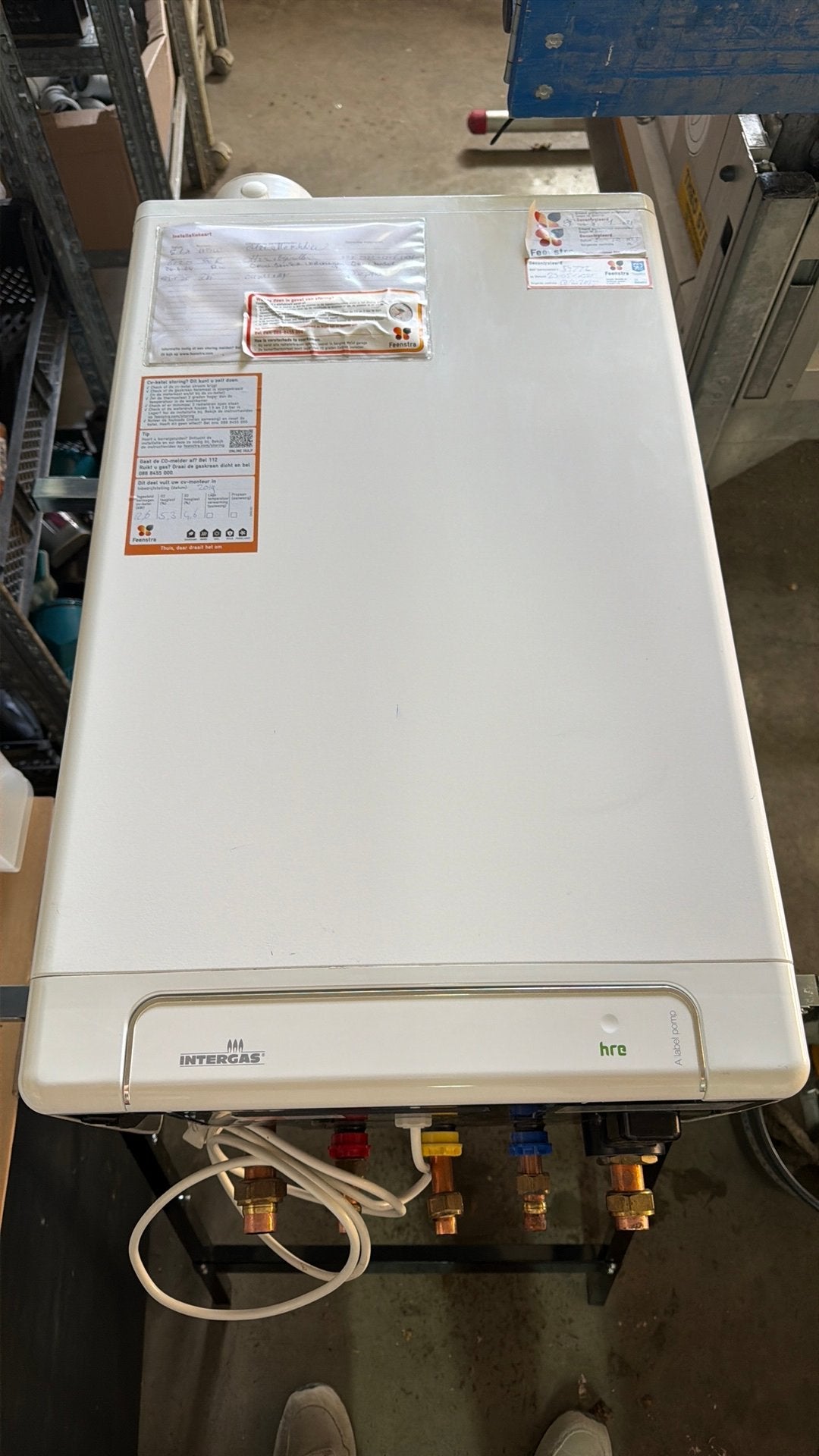 Intergas hre 36/30 cw5 2019, Doe-het-zelf en Verbouw, Ophalen, 30 tot 80 cm, Hoog rendement (Hr), Cv-ketel of Combi-ketel