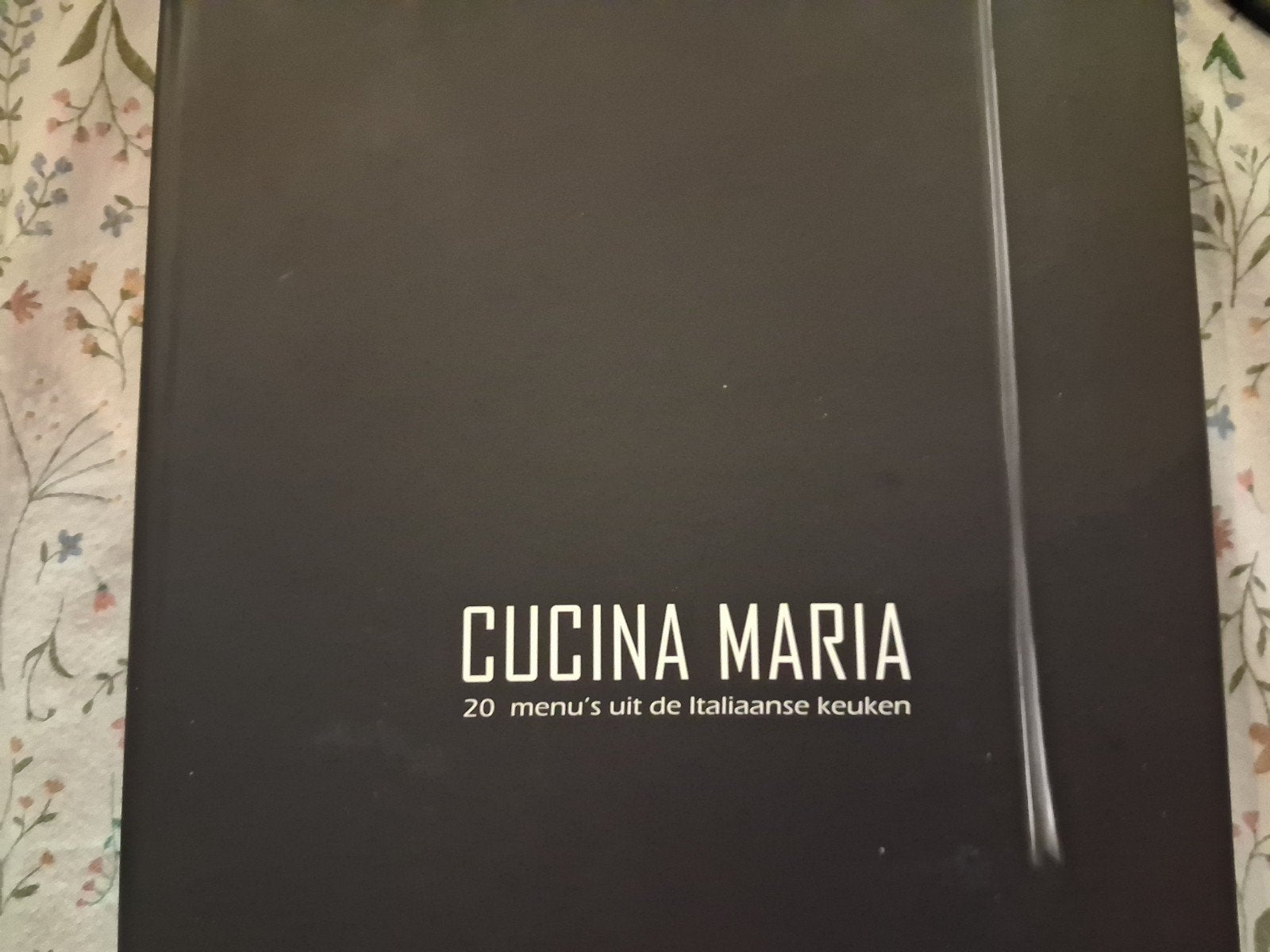 Cucina Maria: 20 Italiaanse menu's, Hoofdgerechten, Ophalen of Verzenden, Zo goed als nieuw, Italië