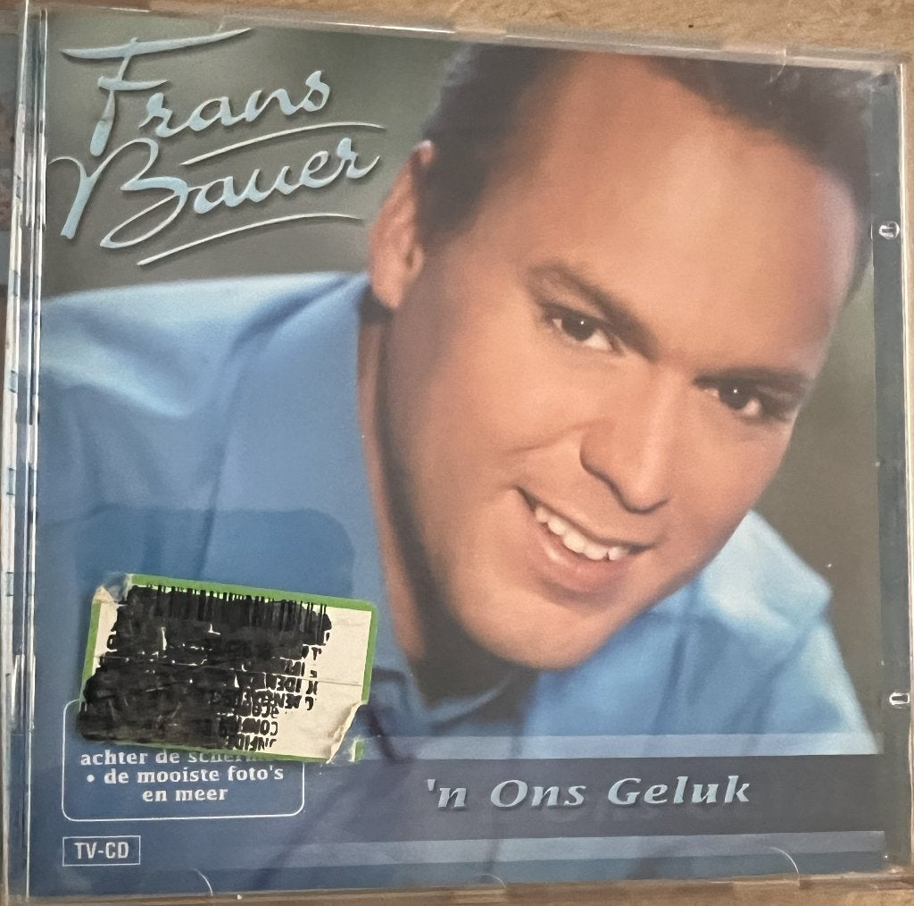 Frans Bauer - 'n Ons Geluk (CD), Gebruikt, Ophalen of Verzenden, Levenslied of Smartlap, Extra's