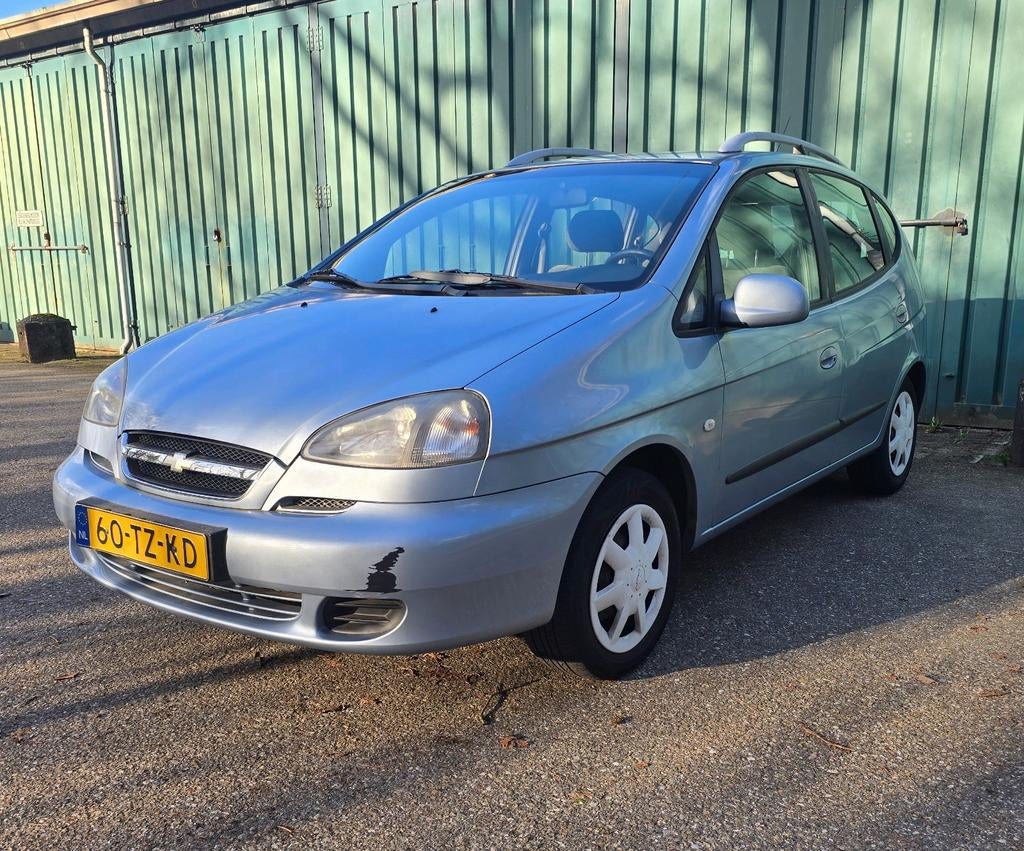 Chevrolet Tacuma 1.6 2007 Grijs APK 14-03-27, Auto's, Chevrolet, Metallic lak, Origineel Nederlands, Handgeschakeld, 600 kg