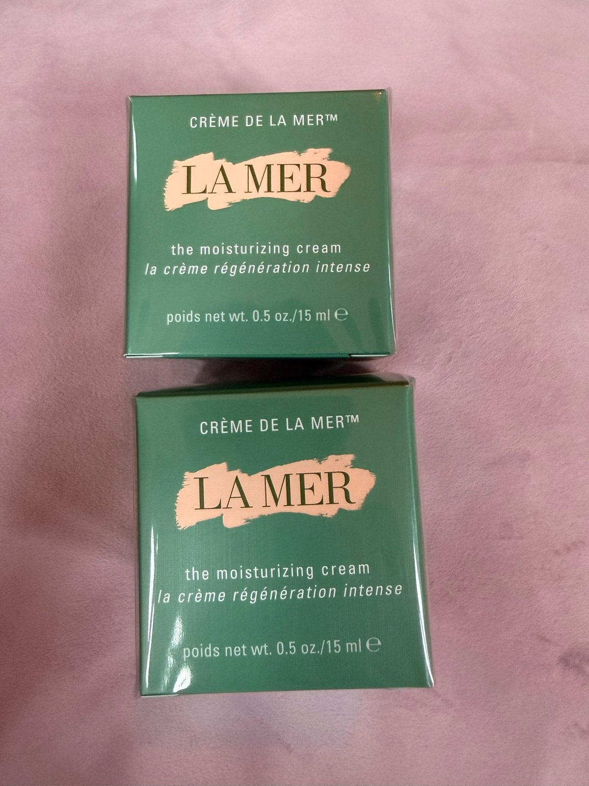 LA MER The Moisturizing Cream 15ml, Ophalen of Verzenden, Nieuw, Gehele gezicht, Verzorging