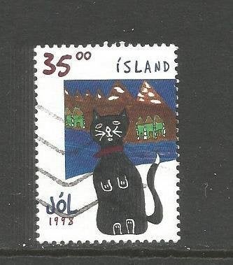 Ijsland Mi. 900 Kerst 1998, Ophalen of Verzenden, IJsland, Gestempeld