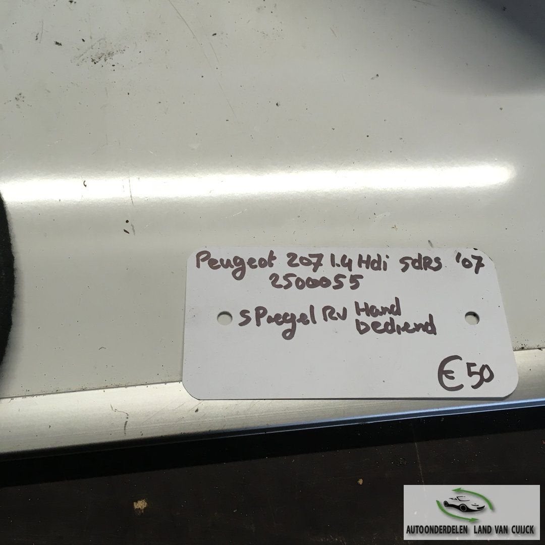 Peugeot 207 1.4 hdi 5drs 2007 2500055  Handbed Buitenspiegel