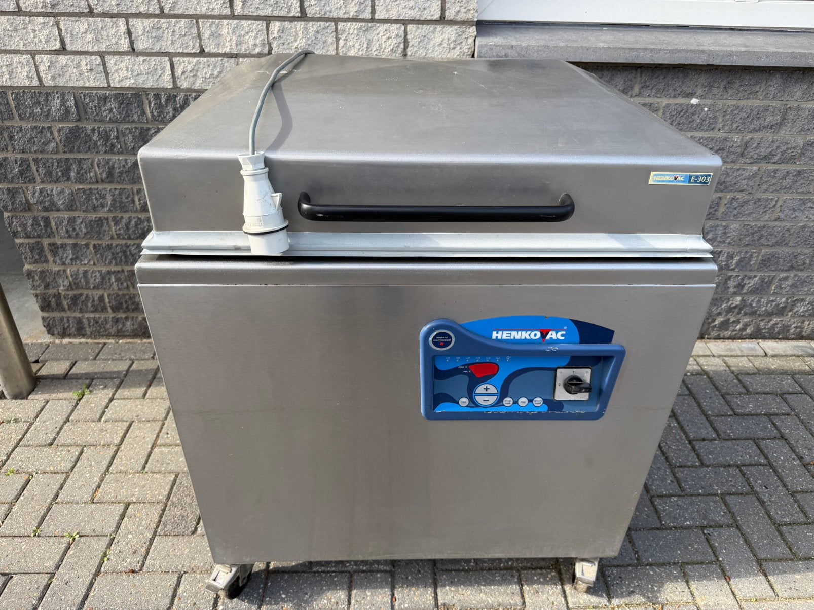 Vacuummachine mengmachine lintzaag gehaktmolen stopbus, Ophalen of Verzenden, Gebruikt, Wassen en Drogen