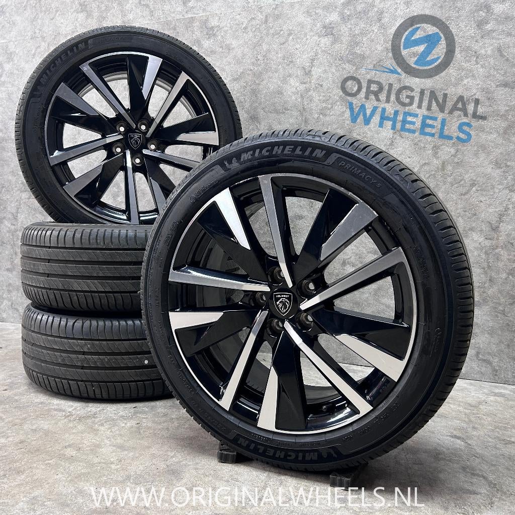 18 inch originele velgen + zomerbanen Peugeot 508 II, Auto-onderdelen, Banden en Velgen, 18 inch, Gebruikt, Banden en Velgen, Ophalen of Verzenden