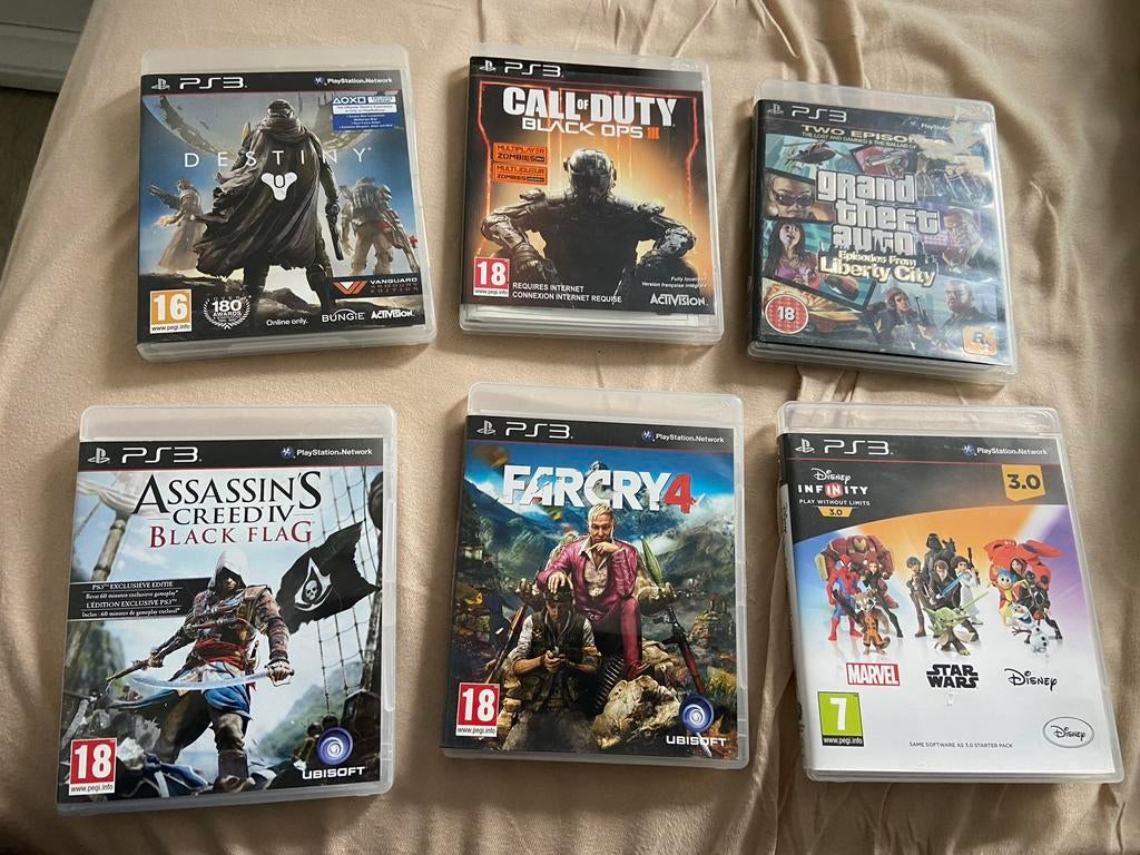 Diverse ps3 en ps4 spellen, Overige genres, 1 speler, Eén computer, Ophalen of Verzenden