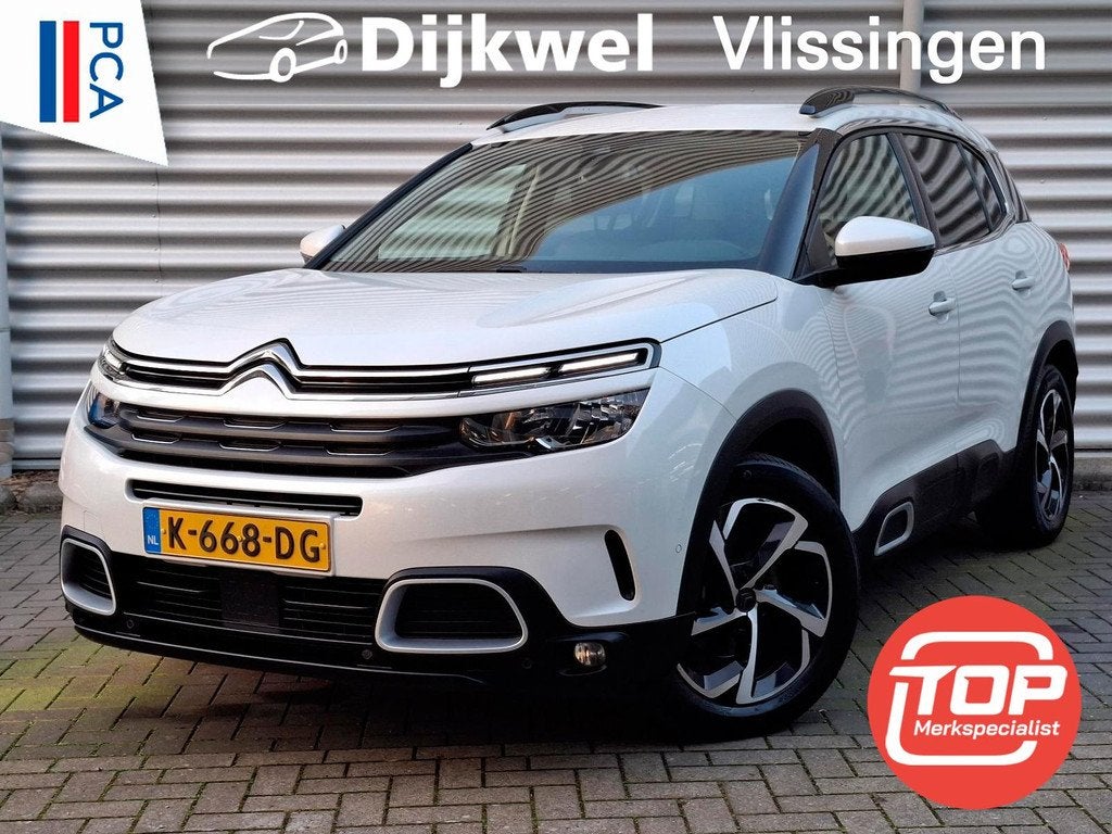 Citroen C5 Aircross SUV 130 Feel Nav/Clima/Cam/Trekhaak, Auto's, Citroën, Te koop, C5 Aircross, ABS, Achteruitrijcamera, Airbags