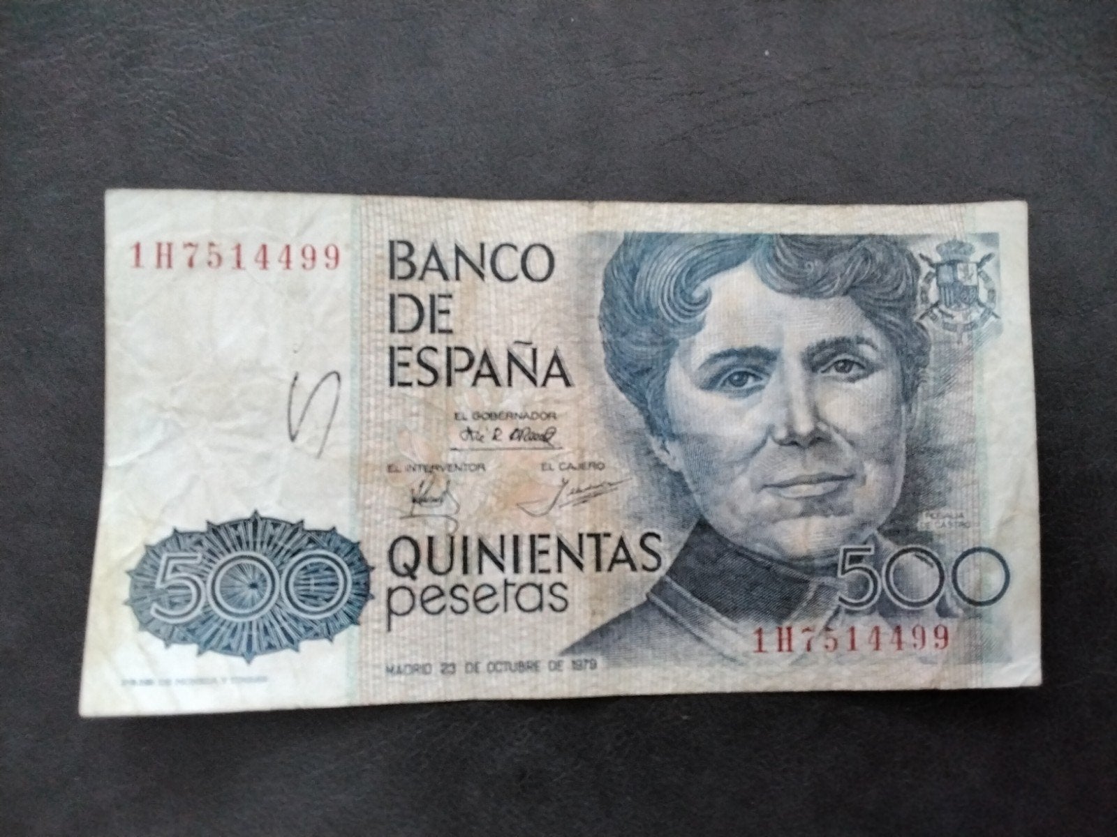 Spanje 500 pesetas biljet, Verzenden, Overige landen, Los biljet