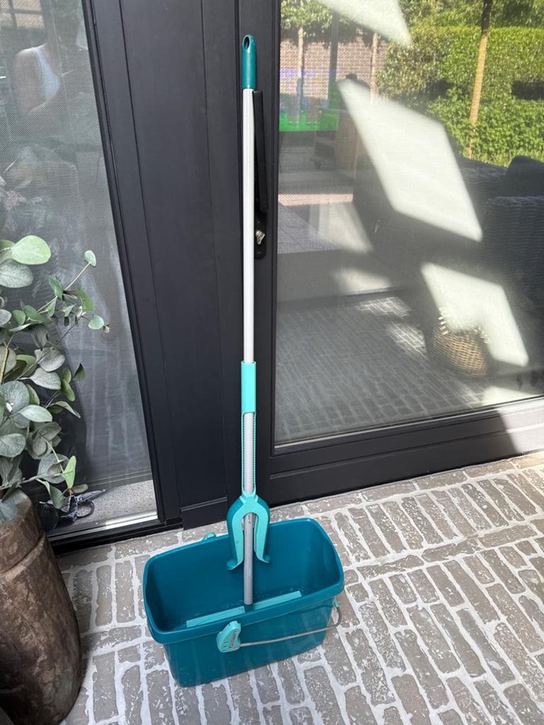 Leifheit Vloerwisser met emmer - Compleet schoonmaaksysteem, Ophalen, Dweilemmer, -bak, of -wagen