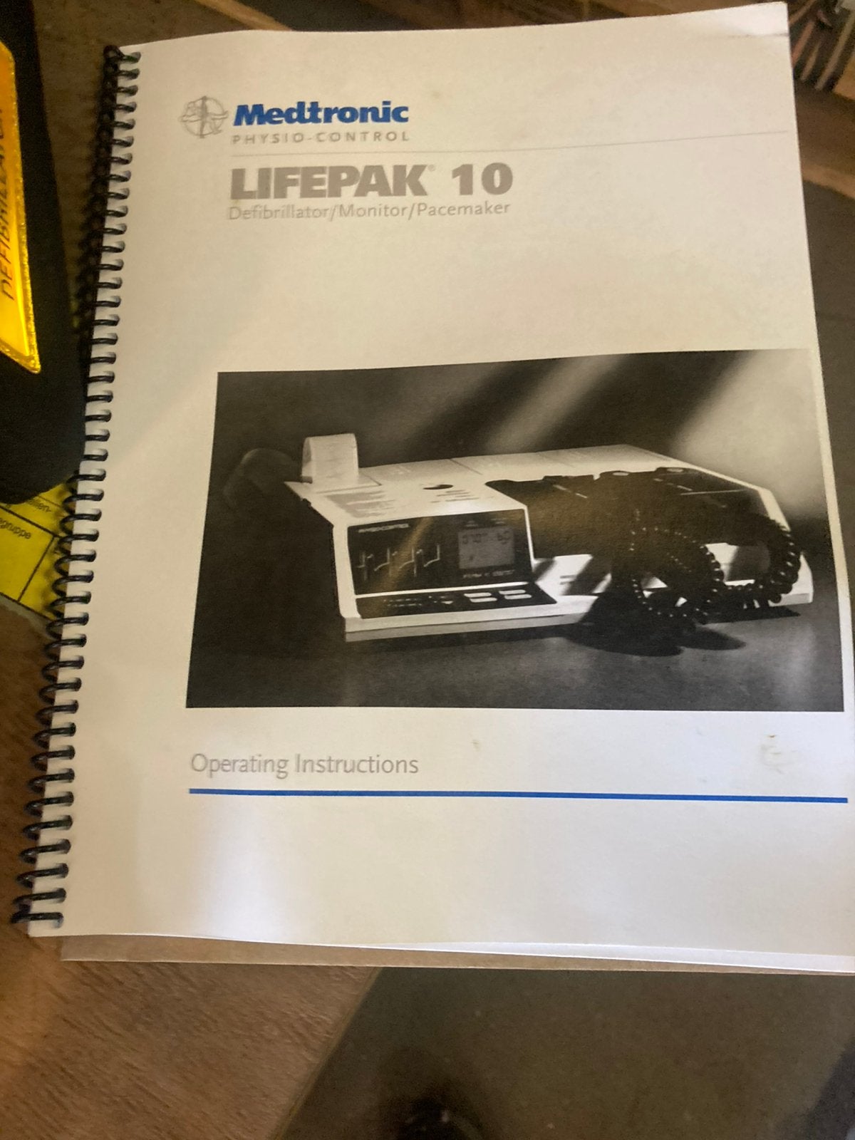 Medtronic Defribilator Lifepak 10, Diversen, Ophalen of Verzenden, Zo goed als nieuw