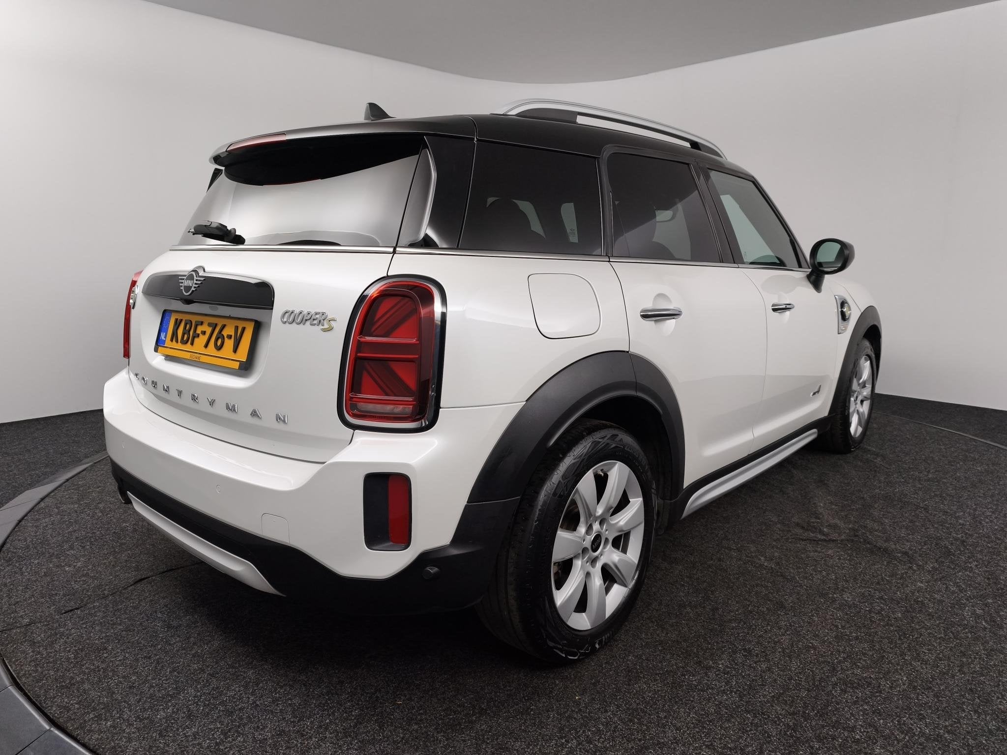 MINI Countryman 1.5 Cooper S E ALL4 Chili | Achteruitrijcame, Auto's, Automaat, Gebruikt, Countryman, Wit