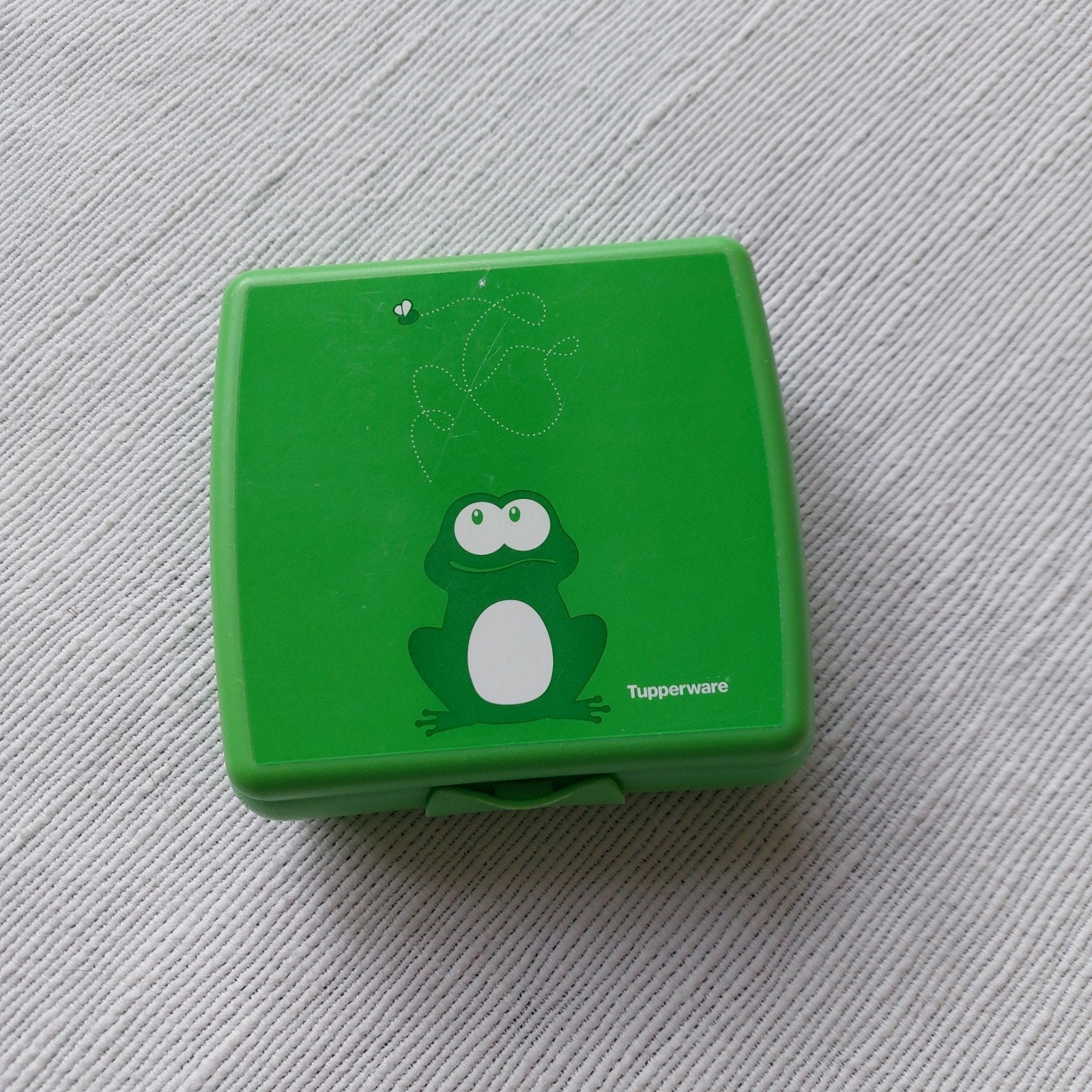 Tupperware bakje doosje groen fruit, brood, snack, Ophalen of Verzenden, Gebruikt, Groen, Overige typen