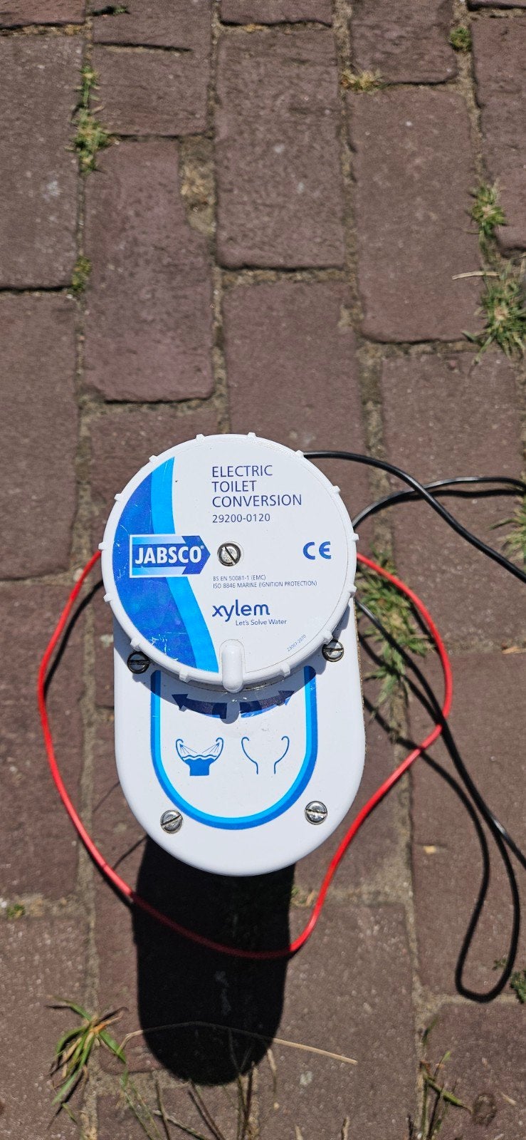 Elektrische Ombouwset voor Jabsco Pomptoilet, Ophalen, Gebruikt, Kombuis en Sanitair
