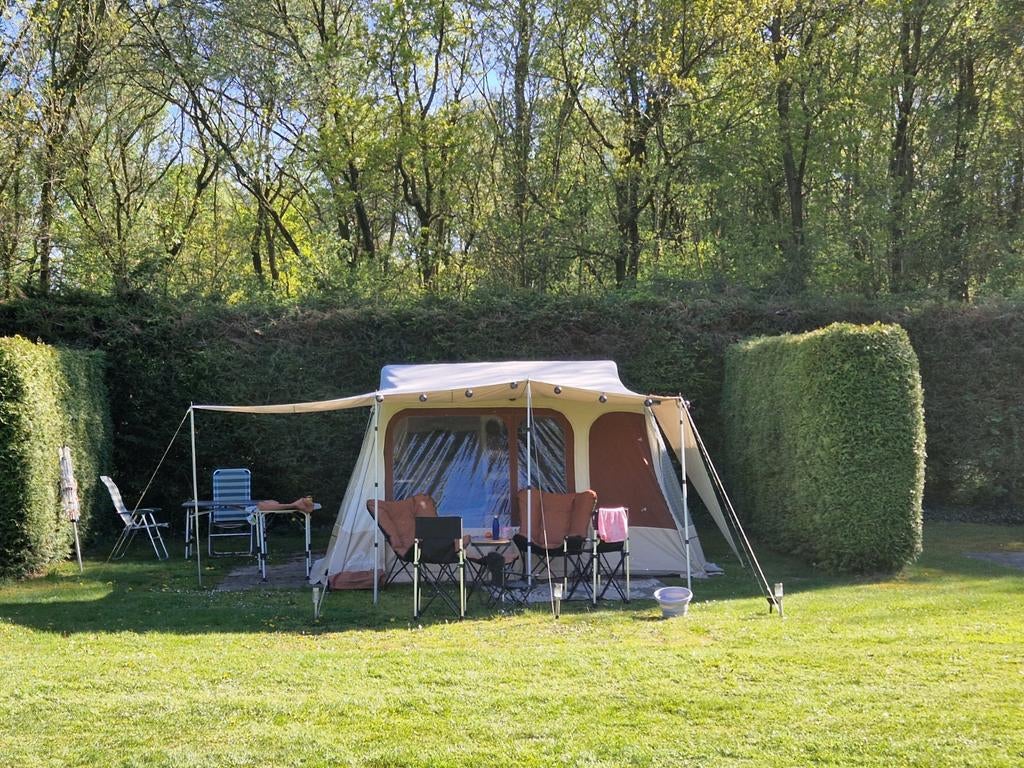 ​Camp-let Savanne | NIEUWE BANDEN in 2024 | Adventure Luifel, Ophalen