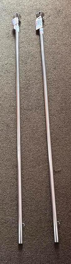 2 stuks Vlaggenstok rvs boot, Ophalen, Nieuw