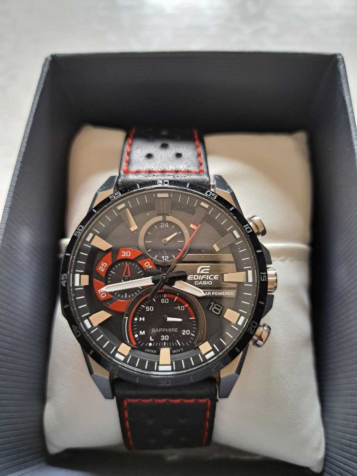 Casio Edifice Solar, Ophalen of Verzenden, Zo goed als nieuw, Casio