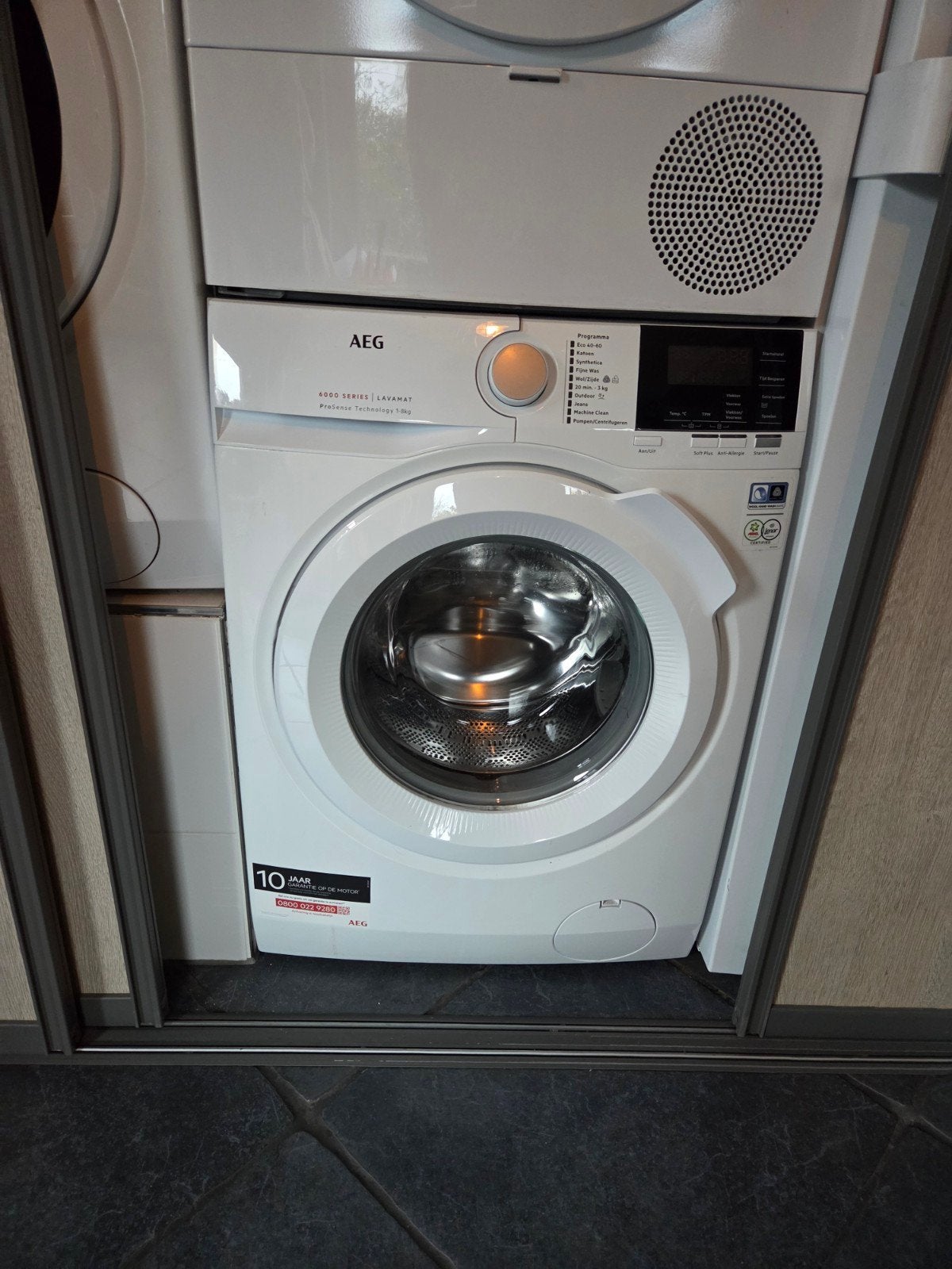 AEG 6000 Series Lavamat ProSense 8kg Wasmachine, Ophalen, Gebruikt, 8 tot 10 kg, 1600 toeren of meer
