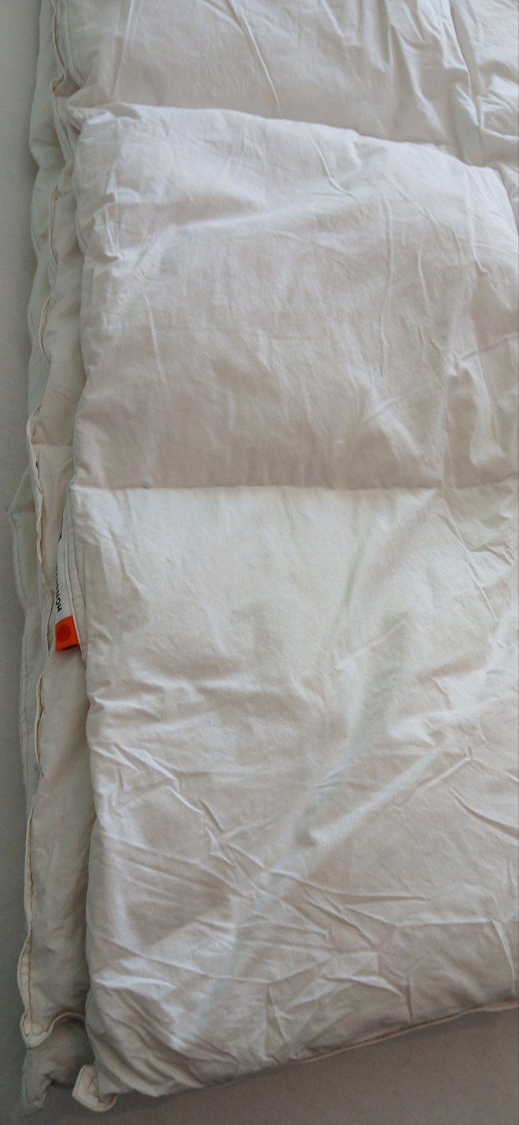 IKEA Hönsbär donzen dekbed 140x200, Gebruikt, Eenpersoons, Wit, Dons en Veren