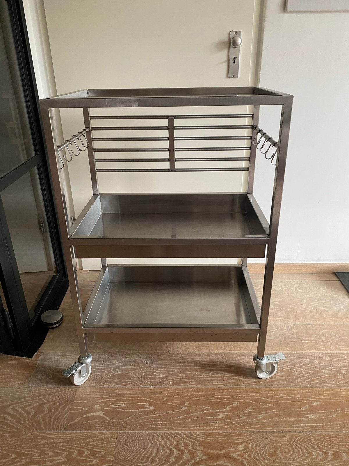 IKEA Verrijdbare Keuken Trolley RVS, Ophalen, Gebruikt, IKEA, Metaal