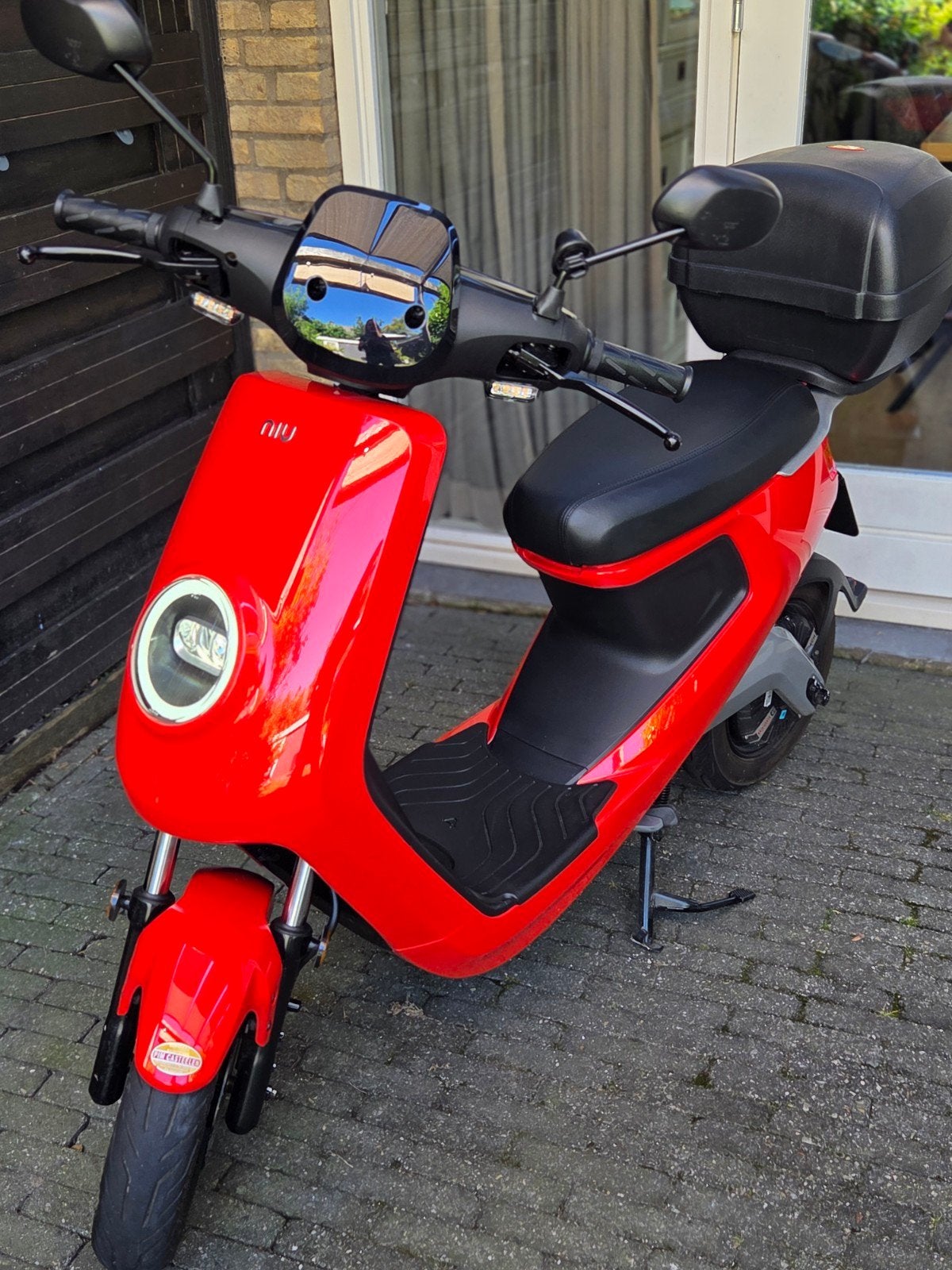 Niu M1 elektrische scooter, 45 km/u,  slechts 1241 km, Fietsen en Brommers, Snorfietsen en Snorscooters, Ophalen, Elektrisch, Overige merken