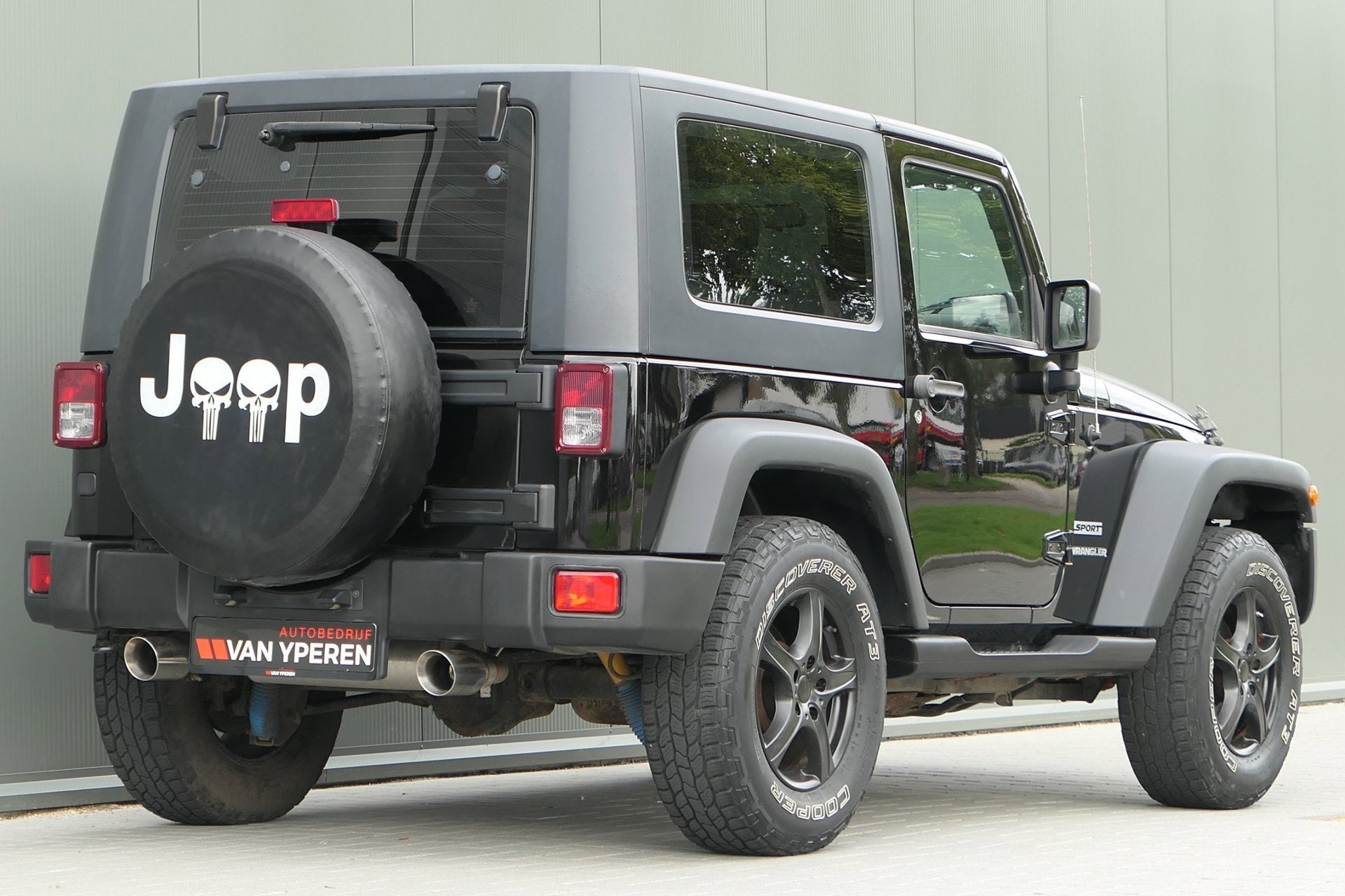 Jeep Wrangler 3.8 V6 Youngtimer Airco Freedomtop, Auto's, Stof, Gebruikt, Zwart, Wrangler