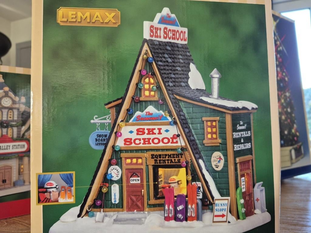 LEMAX ski school, Diversen, Kerst, Ophalen of Verzenden, Zo goed als nieuw