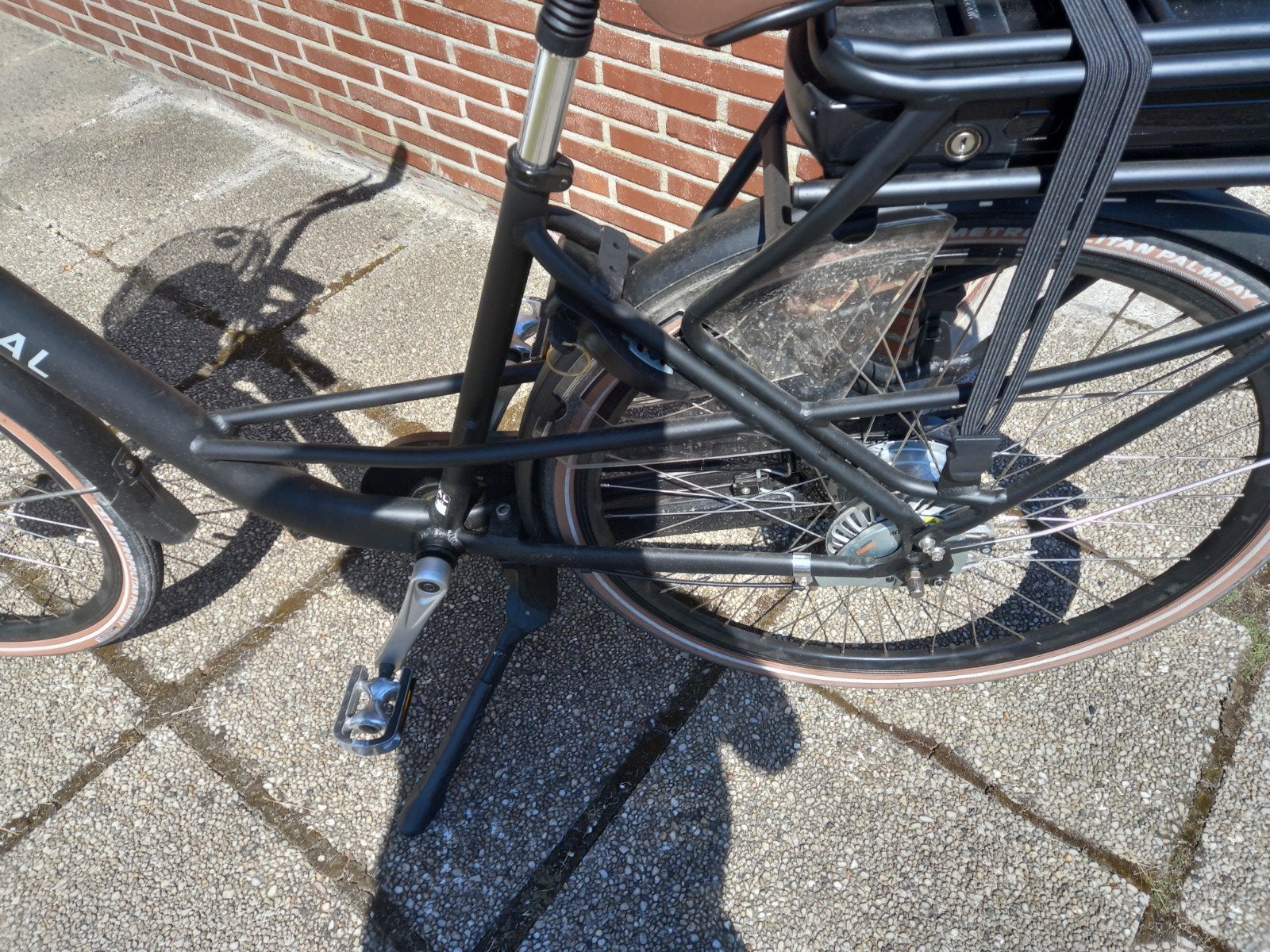 Electrische damesfiets popal moederfiets, Fietsen en Brommers, Elektrische fietsen, Gebruikt, Overige merken, Ophalen