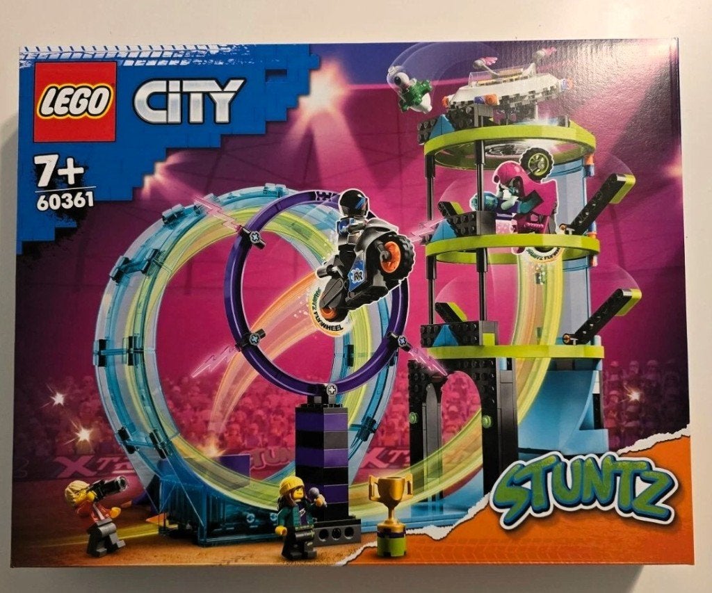 60361 Ultimate Stunt Riders Challenge verzenden + 8,75 euro, Ophalen, City, Lego, Nieuw