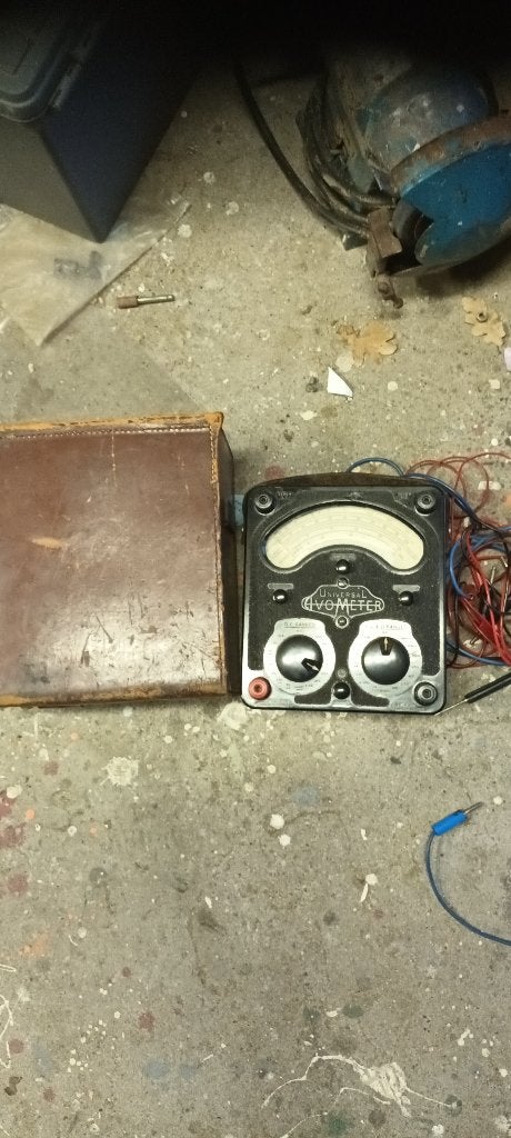 Vintage avometer, Ophalen, Gebruikt