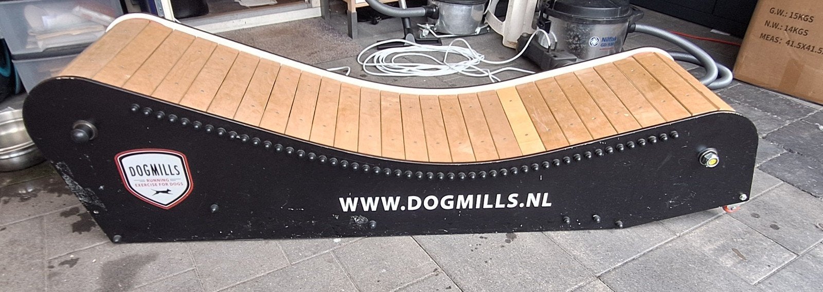 Dogmills Curve Hondenloopband / Slatmill – Professionele con, Dieren en Toebehoren, Ophalen, Zo goed als nieuw, Overige typen