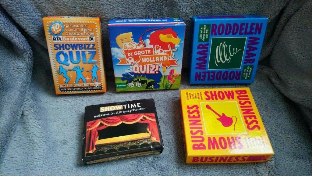 Spellen: Diverse quiz spellen op reisformaat, Ophalen of Verzenden, Zo goed als nieuw