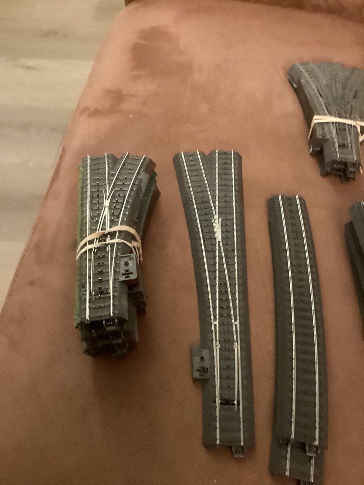 Wissels voor c-rail. Alles in een koop € 100, Wisselstroom, Gebruikt, Rails, Ophalen of Verzenden