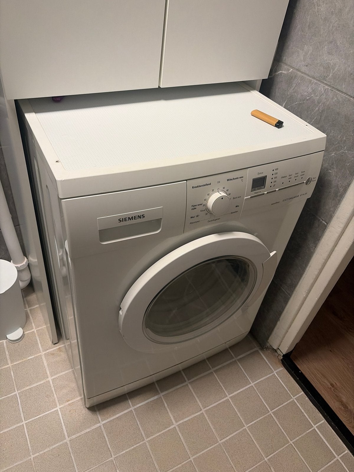 Siemens Wasmachine - Gebruikt, Goede Staat, Witgoed en Apparatuur, Gebruikt, Ophalen of Verzenden, Voorlader, Wolwasprogramma