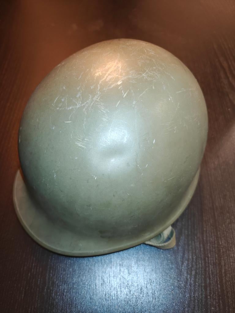 Te koop: Nederlandse M35 helm., Ophalen of Verzenden, Landmacht, Nederland, Helm of Baret
