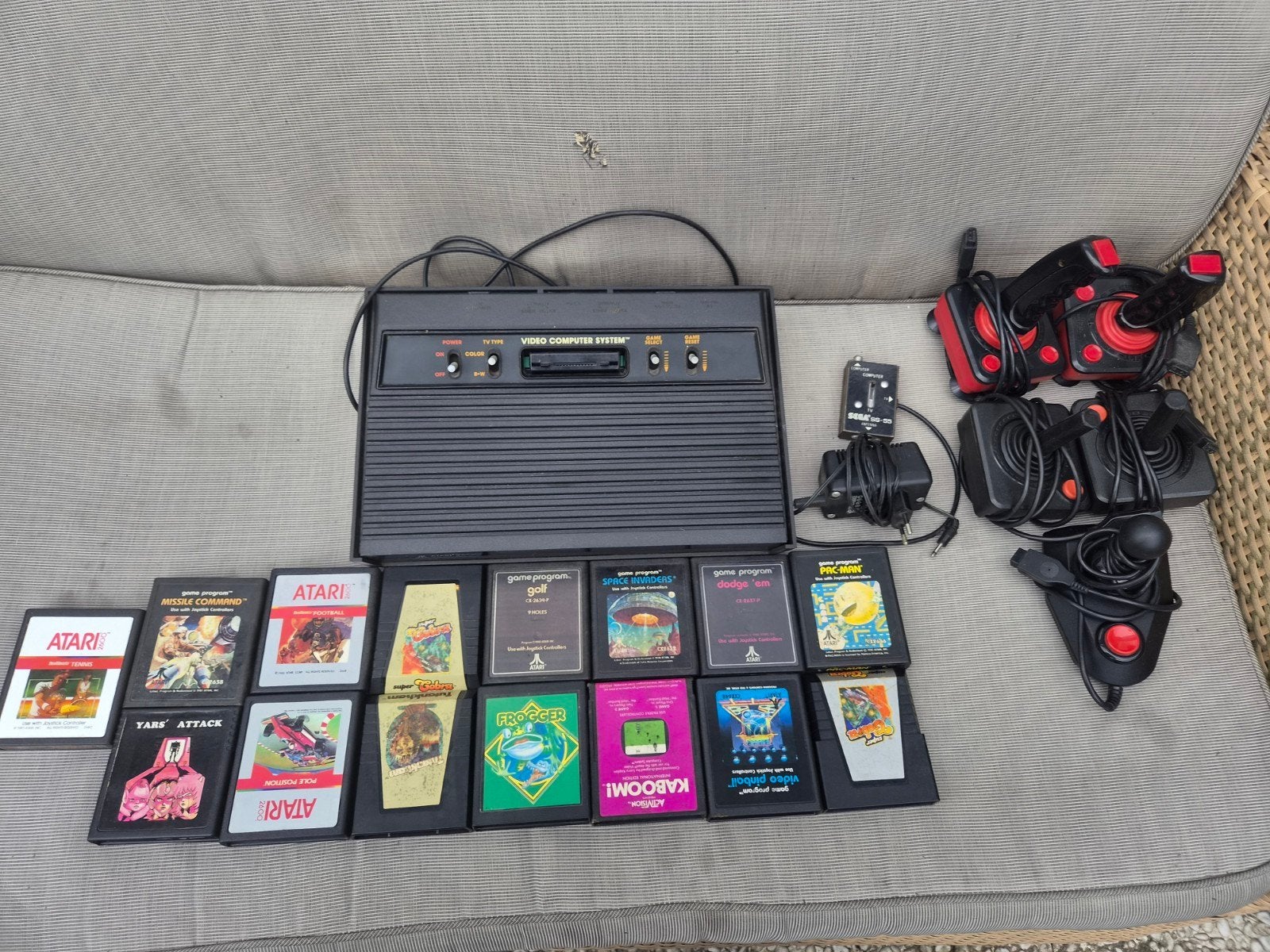 Atari 2600 darth vader, Ophalen of Verzenden, Gebruikt, Met games, Met 3 controllers of meer