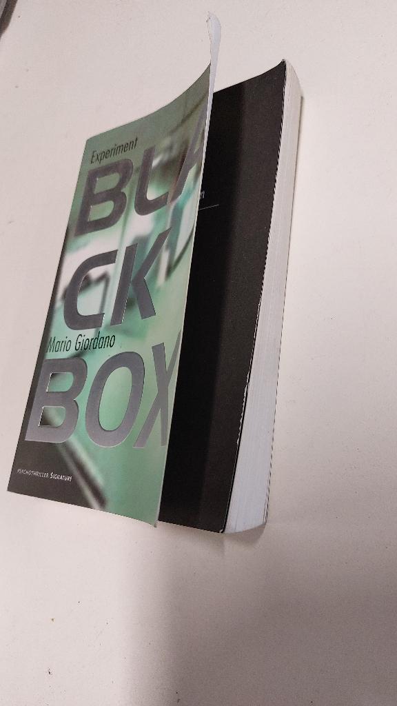 Black Box, Mario Giordano, Boeken, Ophalen of Verzenden, Gelezen, Mario Giordano