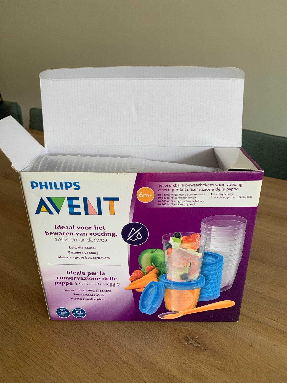 Philips Avent Bewaarbakjes voor babyvoeding, Ophalen of Verzenden, Nieuw, Overige typen