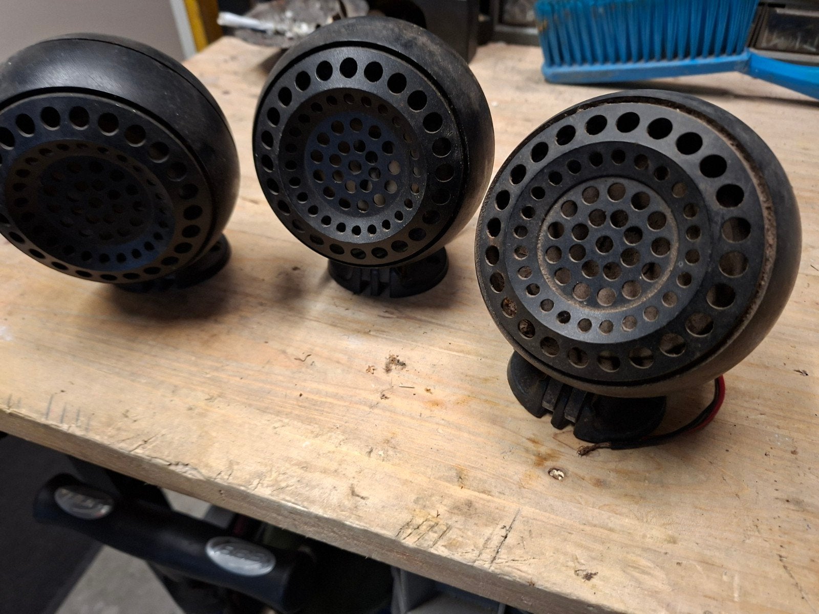 3 Gebruikte Radio Boxen - Vintage Speakers, Audio, Tv en Foto, Luidsprekers, Gebruikt, Overige typen, Ophalen of Verzenden