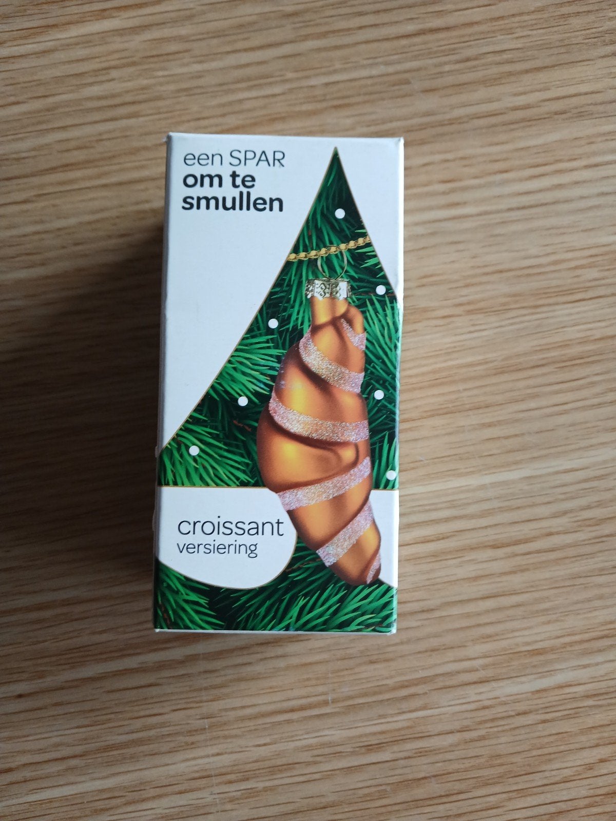 kersthanger kerst ornament croissant, Ophalen of Verzenden, Nieuw