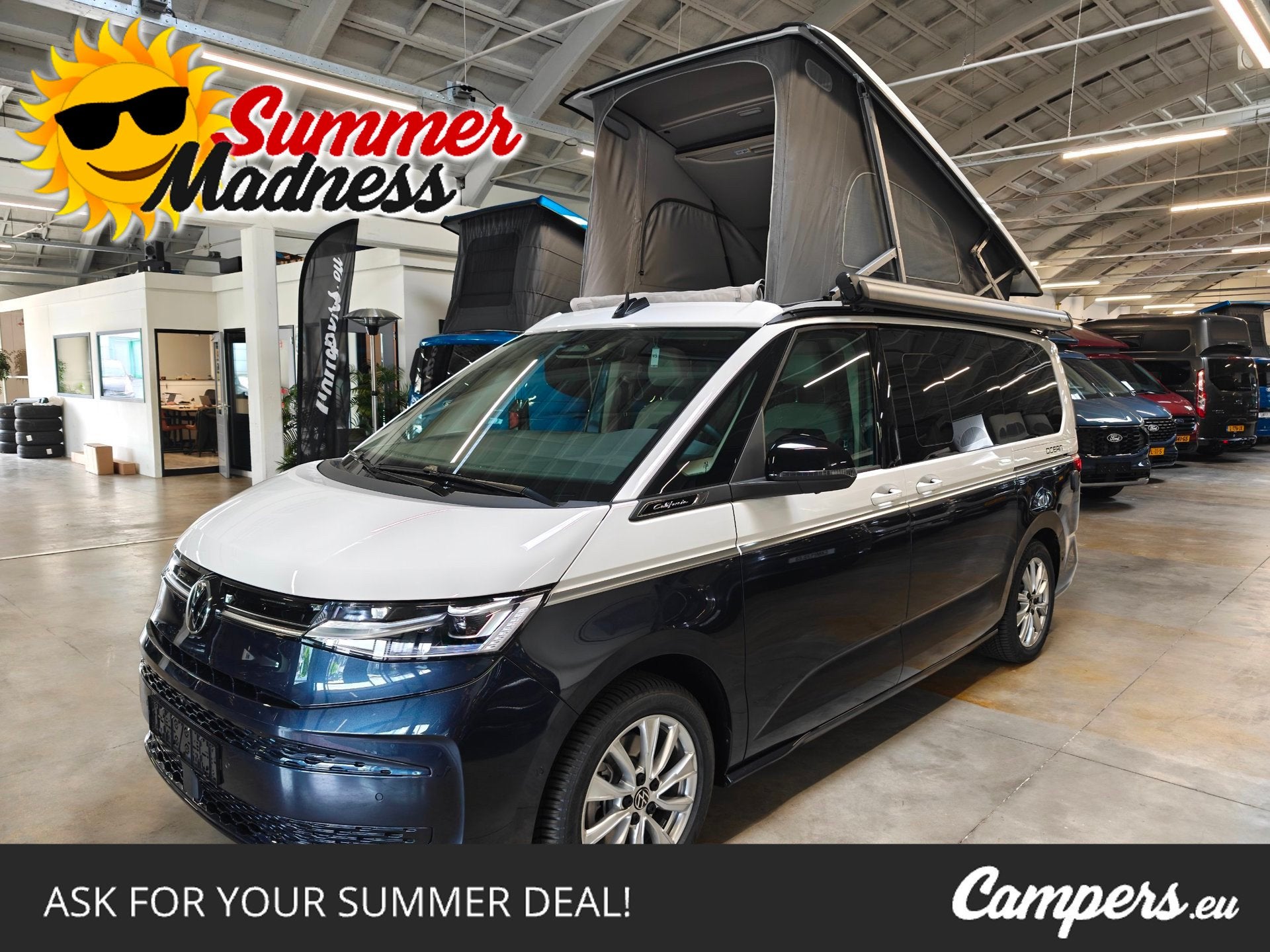 Volkswagen California Ocean 1.5 eHybrid DSG 4Motion 245pk, Caravans en Kamperen, Campers, Bedrijf, Buscamper of Camperbus, Volkswagen