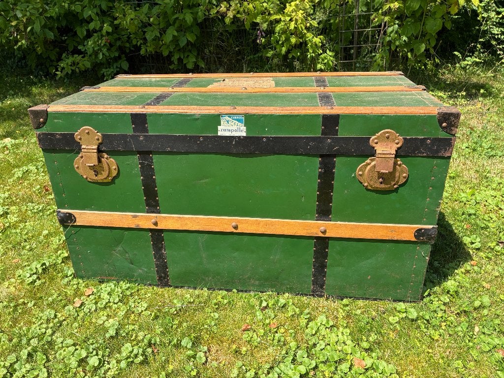 Vintage hutkoffer reiskist Everest Zumpolle, Ophalen