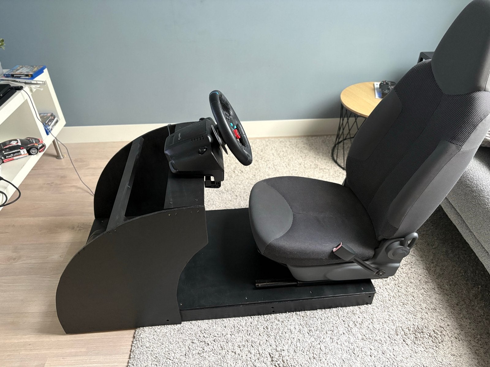 Logitech G29 Driving Force Racing Wheel met autostoel, Spelcomputers en Games, Spelcomputers | Overige Accessoires, Ophalen, Racestuur