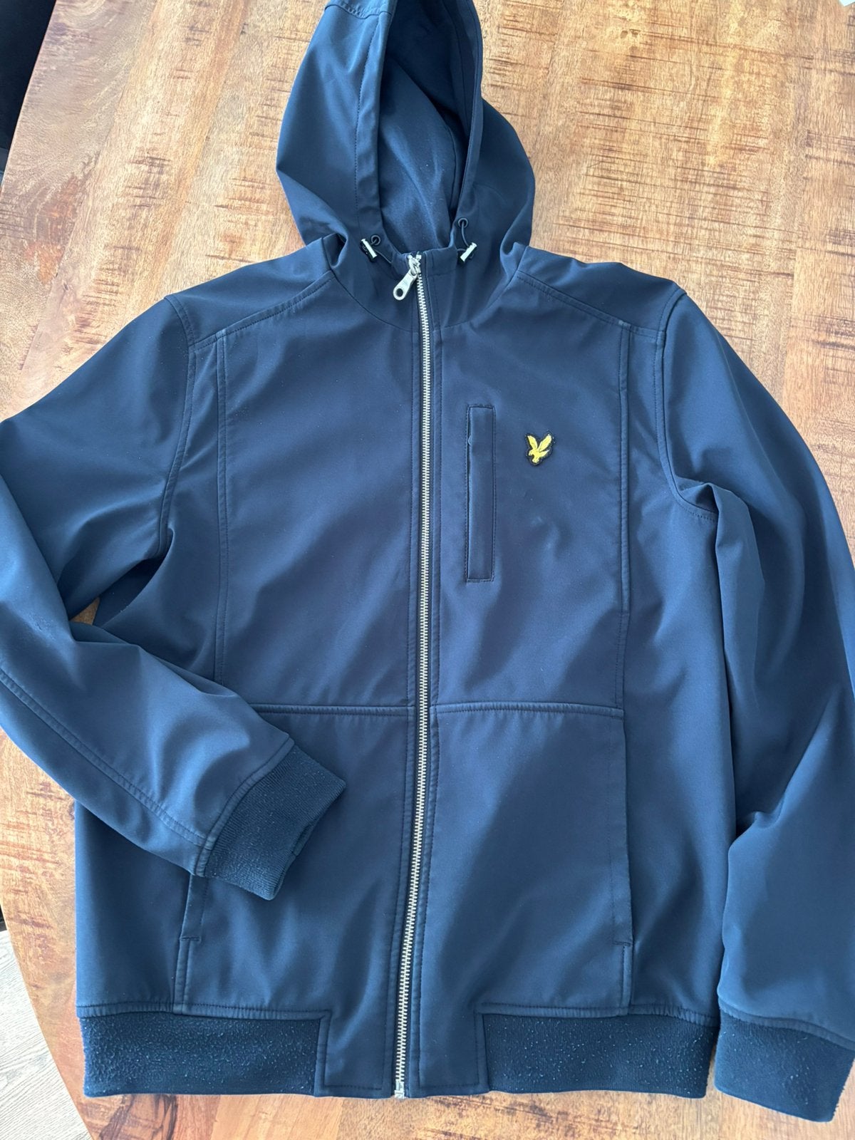 Lyle and scott softshell jas blauw maat S, Ophalen of Verzenden, Zo goed als nieuw, Blauw