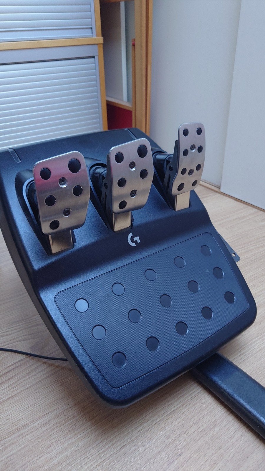 Logitech pedaalset, 1 speler, Racen en Vliegen, Ophalen of Verzenden, Zo goed als nieuw