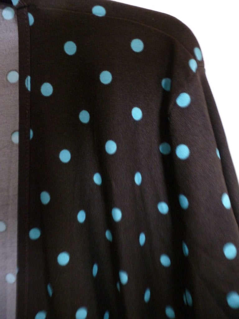 zomer KING LOUIE wikkel jurk BRUIN BLAUW 42 -GRATIS zend, Kleding | Dames, Jurken, Bruin, Verzenden, Maat 42/44 (L), Nieuw