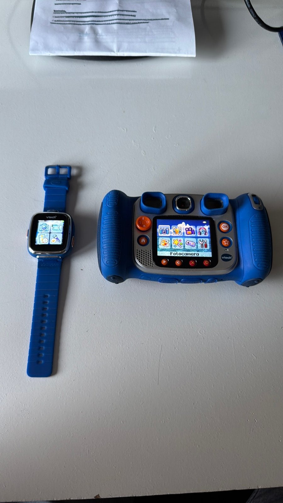 Vtech apparatuur - kinder smartwatch + camera console, Ophalen, Zo goed als nieuw