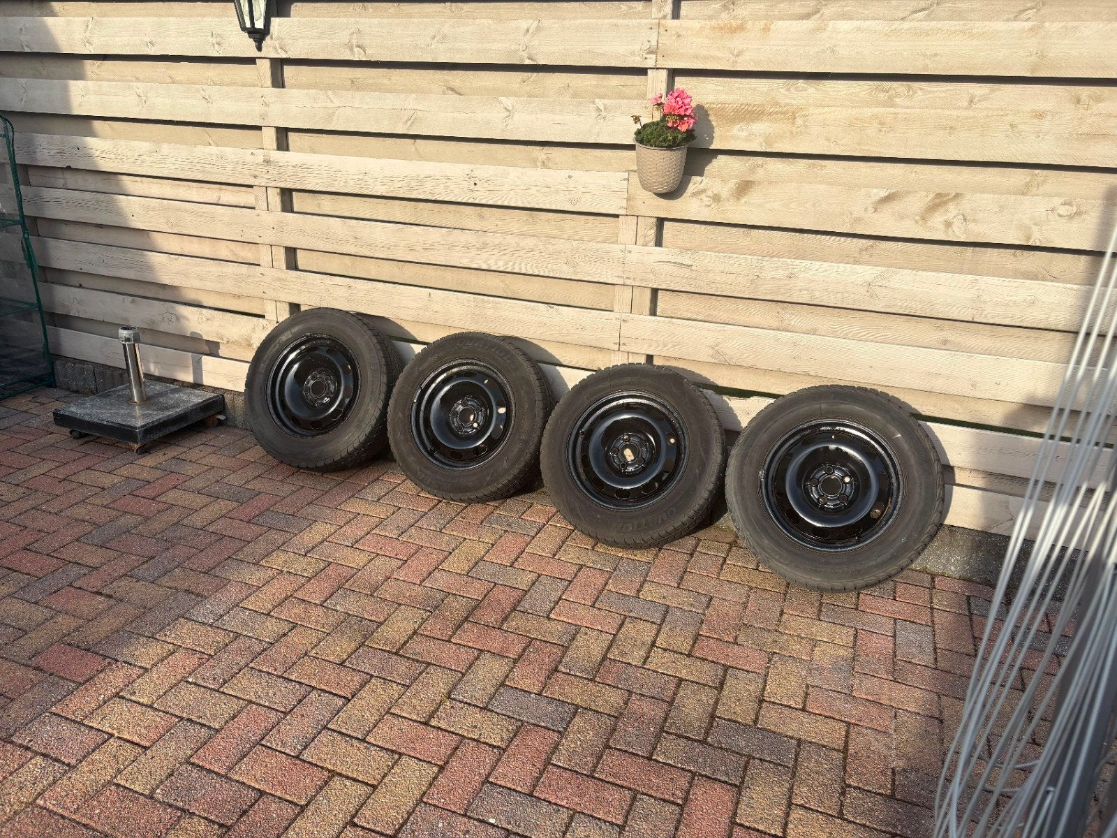 15 inch stalen velgen met winterbanden 5x100 steekmaat, Auto-onderdelen, Ophalen, 15 inch, Banden en Velgen, Winterbanden