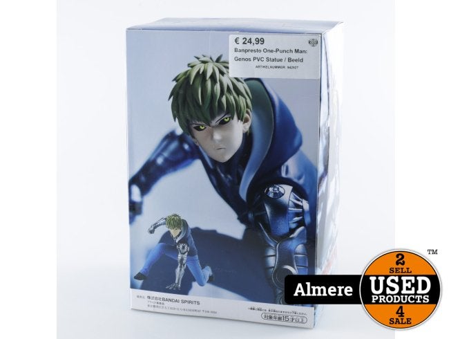 Banpresto One-Punch Man: Genos PVC Statue / Beeld, Flex Ltd., Zo goed als nieuw, https://flex.com/contact-us, Nobelstraat 10, 5807 GA Oostrum LB, Limburg, Nederland