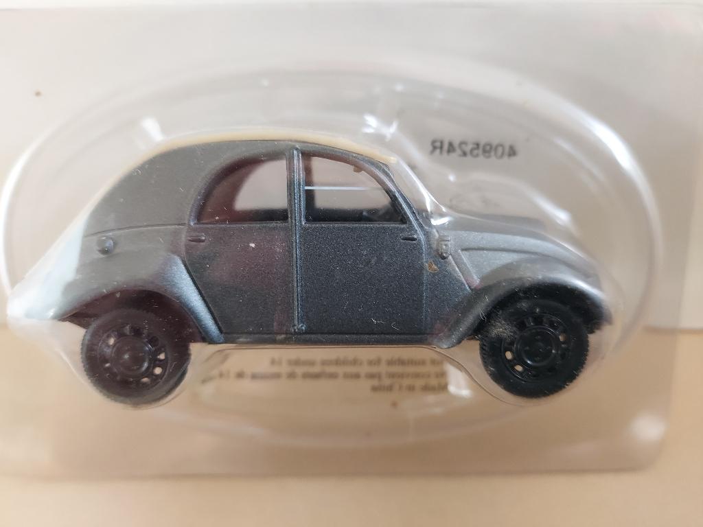 Citroen 2cv 1_43 editions Hachette Norev, Verzenden, Zo goed als nieuw, Auto, Norev