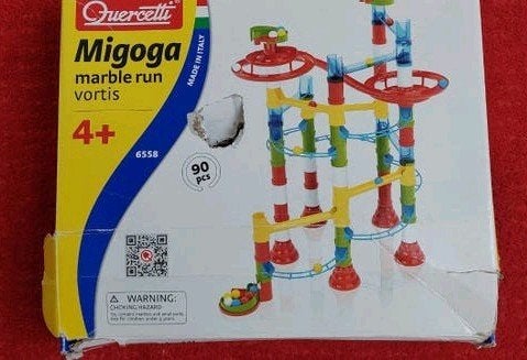 Quercetti Migoga Marble Run VORTIS knikkerbaan, Ophalen of Verzenden, Gebruikt, Jongen of Meisje